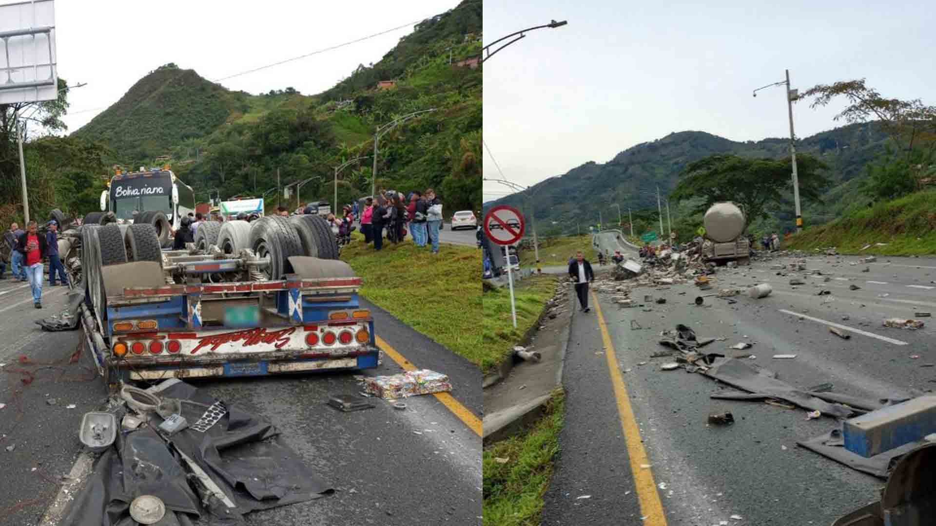 Impactante Accidente De Tractomula Dejó Dos Personas Muertas En Vía Al